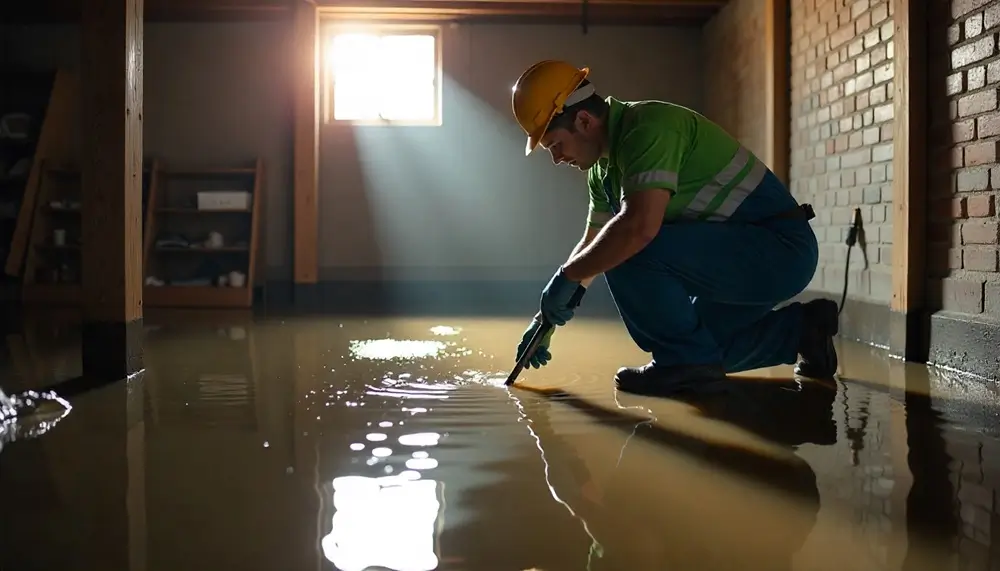Professional water damage restoration services in Flushing, MI